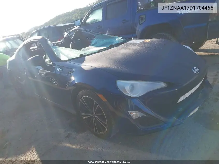 2013 Scion Fr-S VIN: JF1ZNAA17D1704465 Lot: 43058342