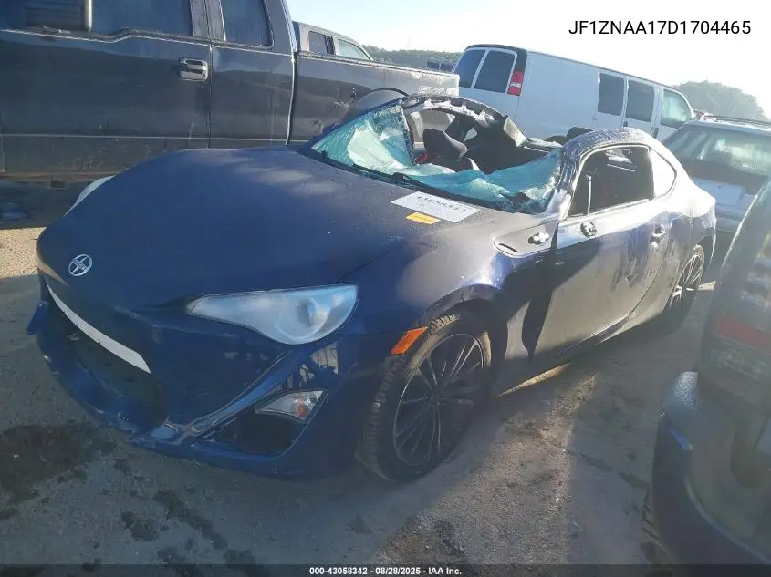 2013 Scion Fr-S VIN: JF1ZNAA17D1704465 Lot: 43058342