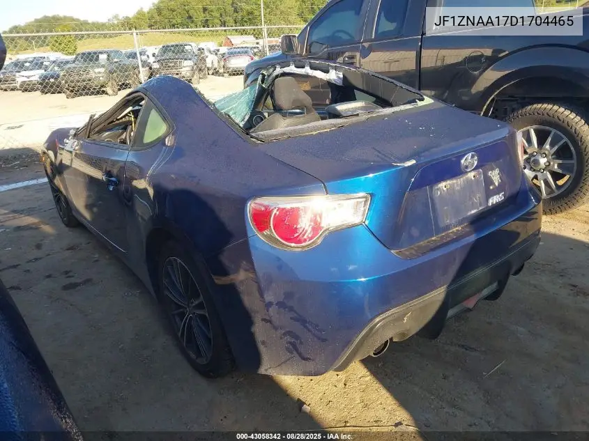 2013 Scion Fr-S VIN: JF1ZNAA17D1704465 Lot: 43058342