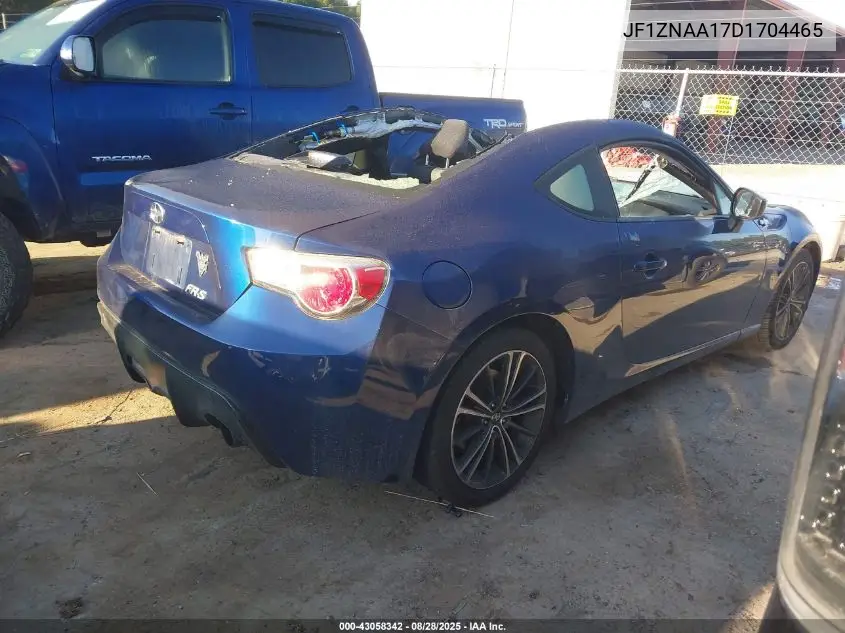 2013 Scion Fr-S VIN: JF1ZNAA17D1704465 Lot: 43058342