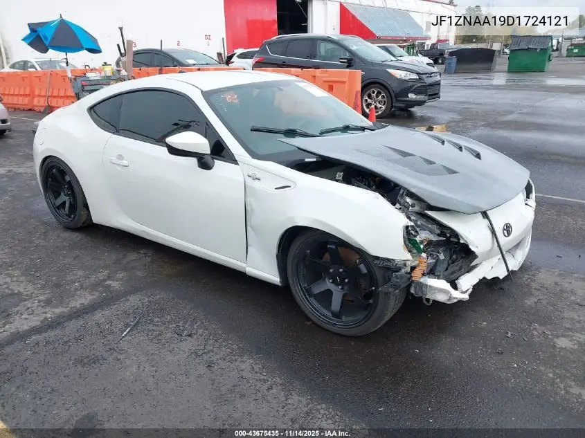 2013 Scion Fr-S VIN: JF1ZNAA19D1724121 Lot: 43675435