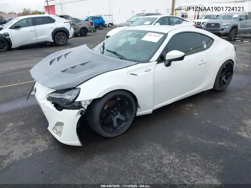 2013 Scion Fr-S VIN: JF1ZNAA19D1724121 Lot: 43675435