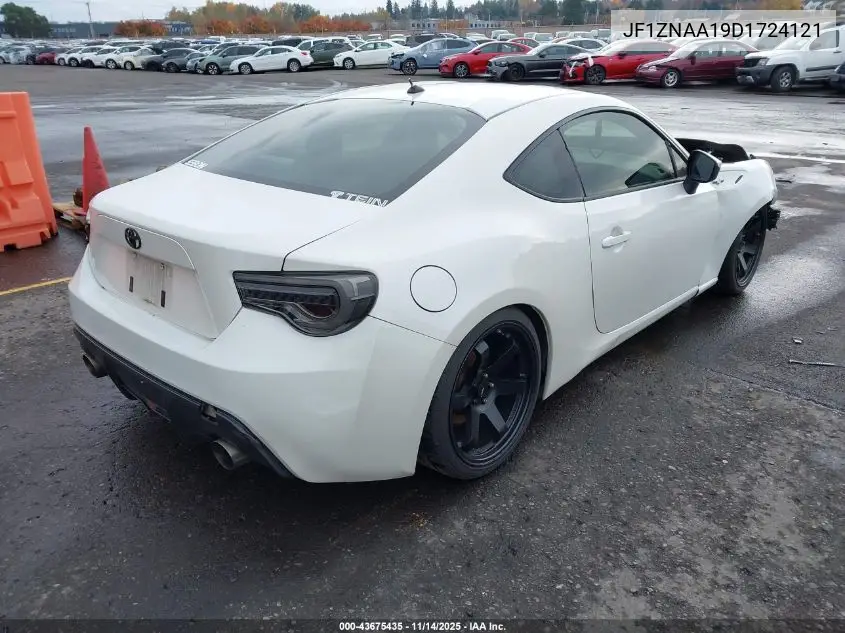 2013 Scion Fr-S VIN: JF1ZNAA19D1724121 Lot: 43675435