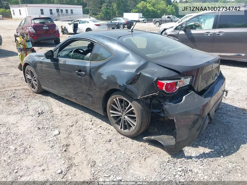2013 Scion Fr-S VIN: JF1ZNAA10D2734742 Lot: 44933698
