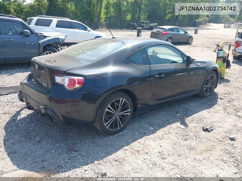 2013 Scion Fr-S VIN: JF1ZNAA10D2734742 Lot: 44933698