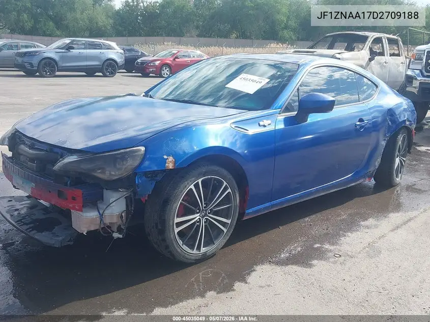 2013 Scion Fr-S VIN: JF1ZNAA17D2709188 Lot: 45035049