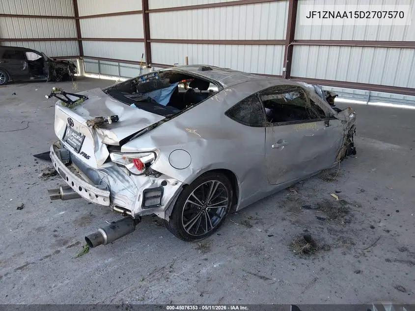 2013 Scion Fr-S VIN: JF1ZNAA15D2707570 Lot: 45076353