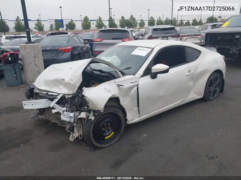 2013 Scion Fr-S VIN: JF1ZNAA17D2725066 Lot: 45099171