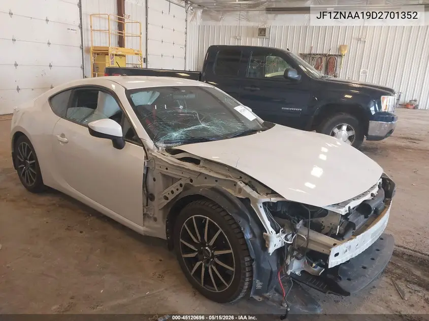 2013 Scion Fr-S VIN: JF1ZNAA19D2701352 Lot: 45120696