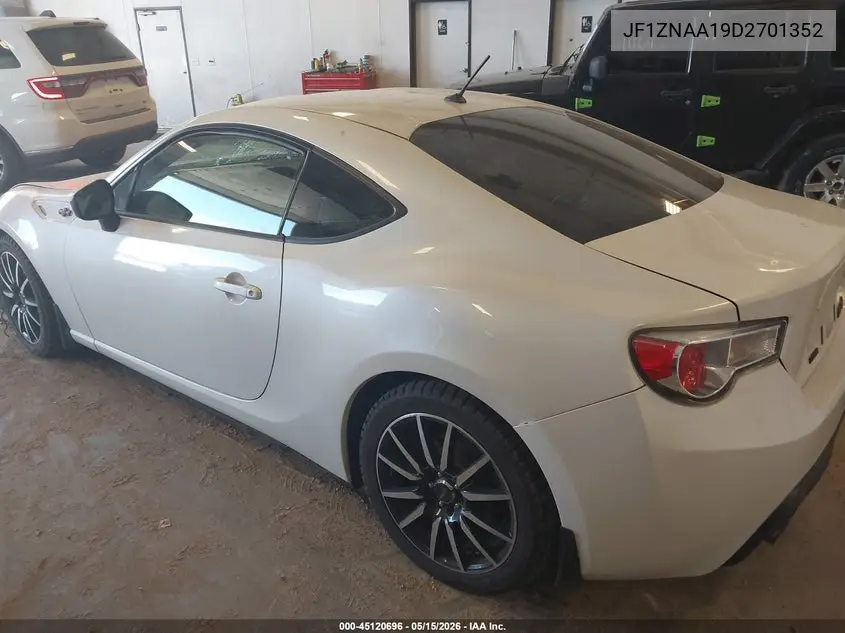 2013 Scion Fr-S VIN: JF1ZNAA19D2701352 Lot: 45120696