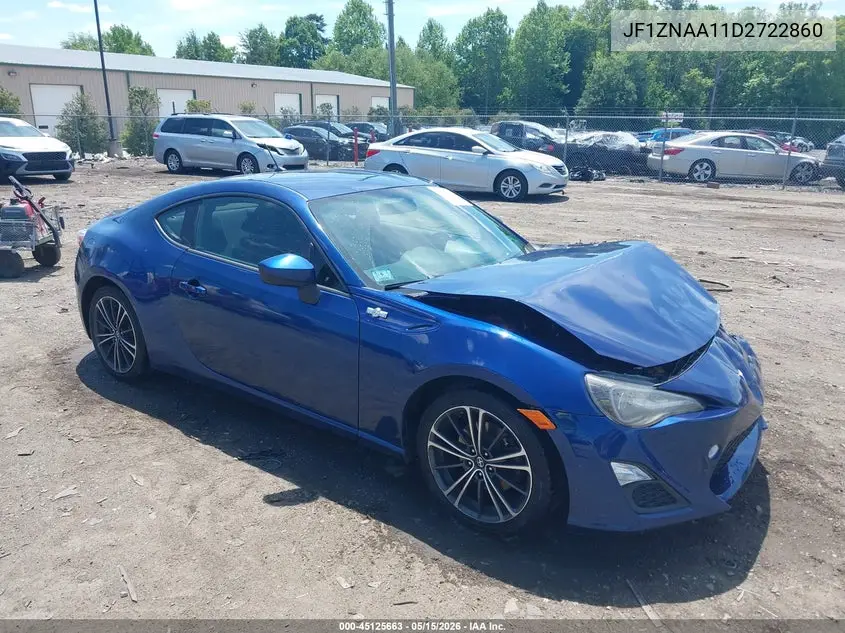 2013 Scion Fr-S VIN: JF1ZNAA11D2722860 Lot: 45125663