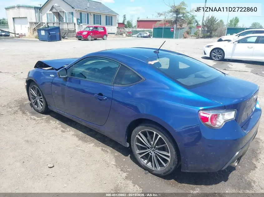 2013 Scion Fr-S VIN: JF1ZNAA11D2722860 Lot: 45125663