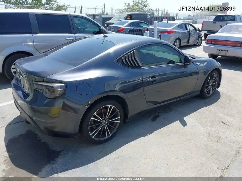 2013 Scion Fr-S VIN: JF1ZNAA14D1725399 Lot: 45150953