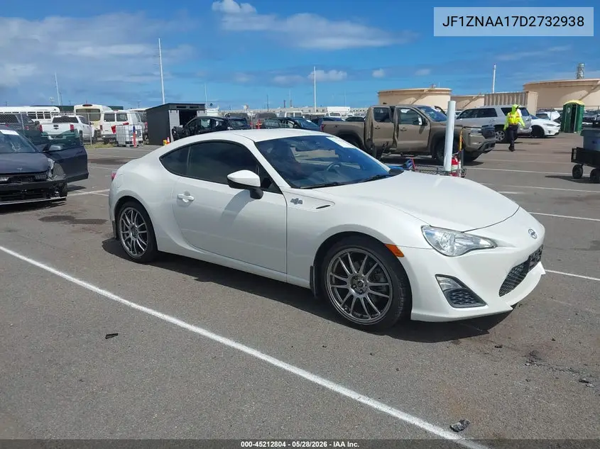 2013 Scion Fr-S 10 Series VIN: JF1ZNAA17D2732938 Lot: 45212804