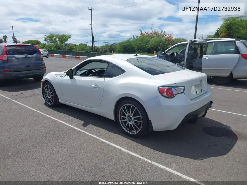 2013 Scion Fr-S 10 Series VIN: JF1ZNAA17D2732938 Lot: 45212804