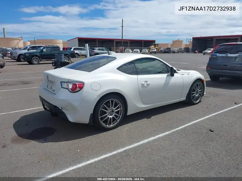 2013 Scion Fr-S 10 Series VIN: JF1ZNAA17D2732938 Lot: 45212804