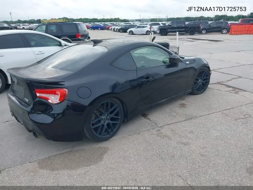 2013 Scion Fr-S VIN: JF1ZNAA17D1725753 Lot: 45212842