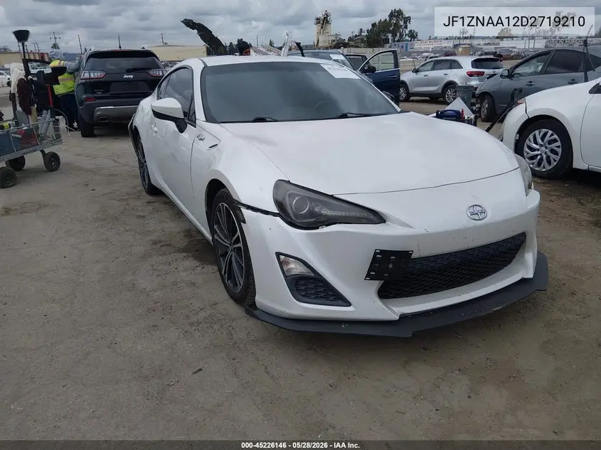 2013 Scion Fr-S VIN: JF1ZNAA12D2719210 Lot: 45226146