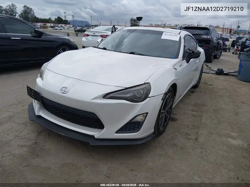 2013 Scion Fr-S VIN: JF1ZNAA12D2719210 Lot: 45226146