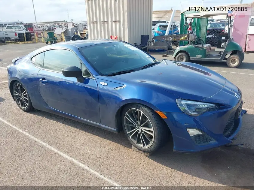 2013 Scion Fr-S 10 Series VIN: JF1ZNAA1XD1720885 Lot: 45255663