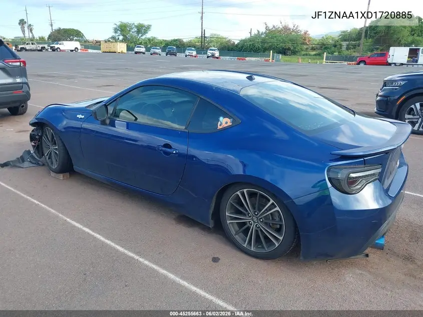 2013 Scion Fr-S 10 Series VIN: JF1ZNAA1XD1720885 Lot: 45255663