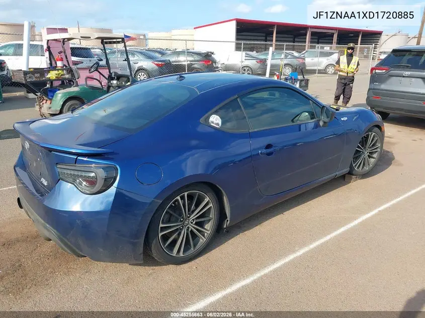 2013 Scion Fr-S 10 Series VIN: JF1ZNAA1XD1720885 Lot: 45255663