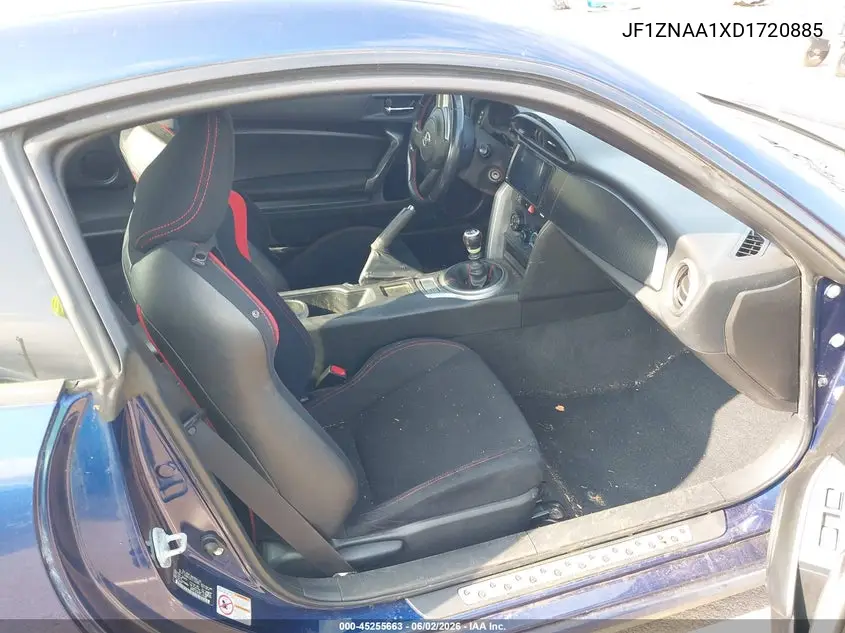 2013 Scion Fr-S 10 Series VIN: JF1ZNAA1XD1720885 Lot: 45255663