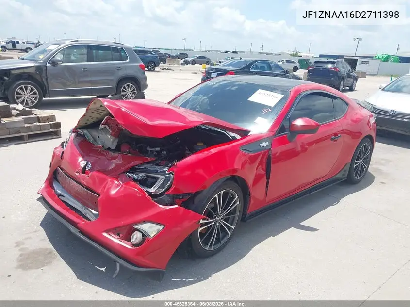 2013 Scion Fr-S VIN: JF1ZNAA16D2711398 Lot: 45325364