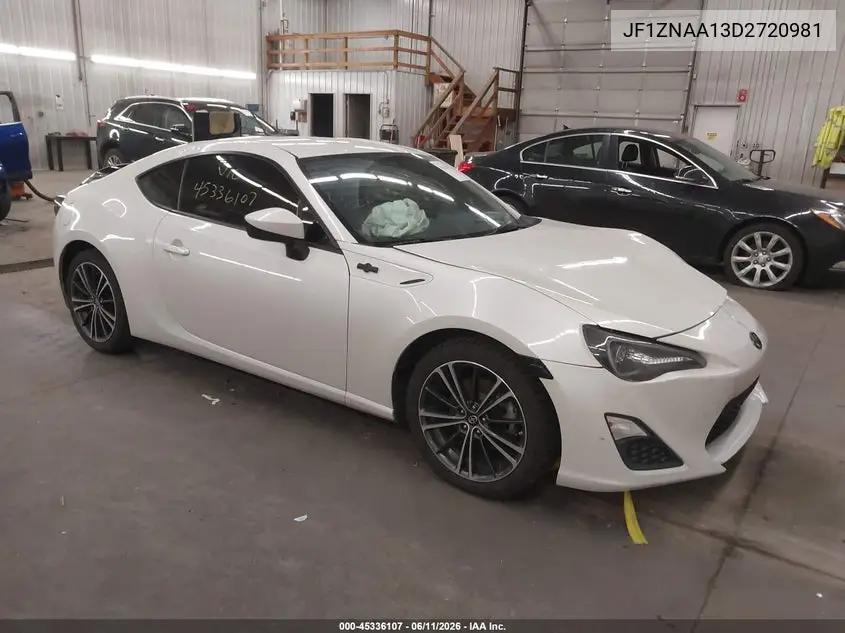 2013 Scion Fr-S VIN: JF1ZNAA13D2720981 Lot: 45336107