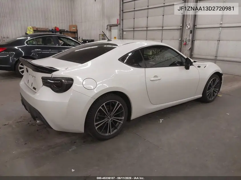 2013 Scion Fr-S VIN: JF1ZNAA13D2720981 Lot: 45336107