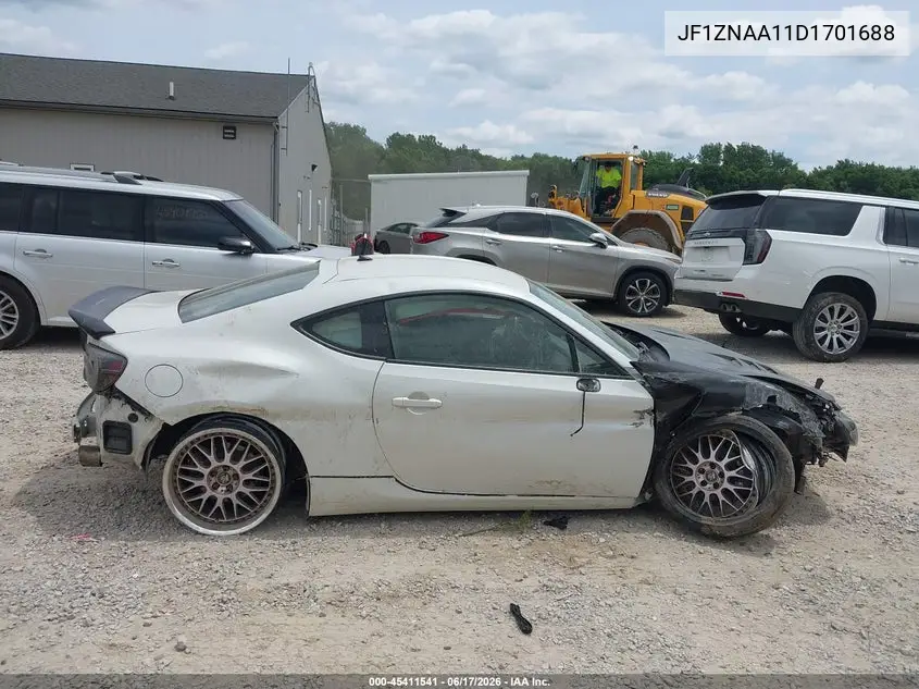 2013 Scion Fr-S VIN: JF1ZNAA11D1701688 Lot: 45411541