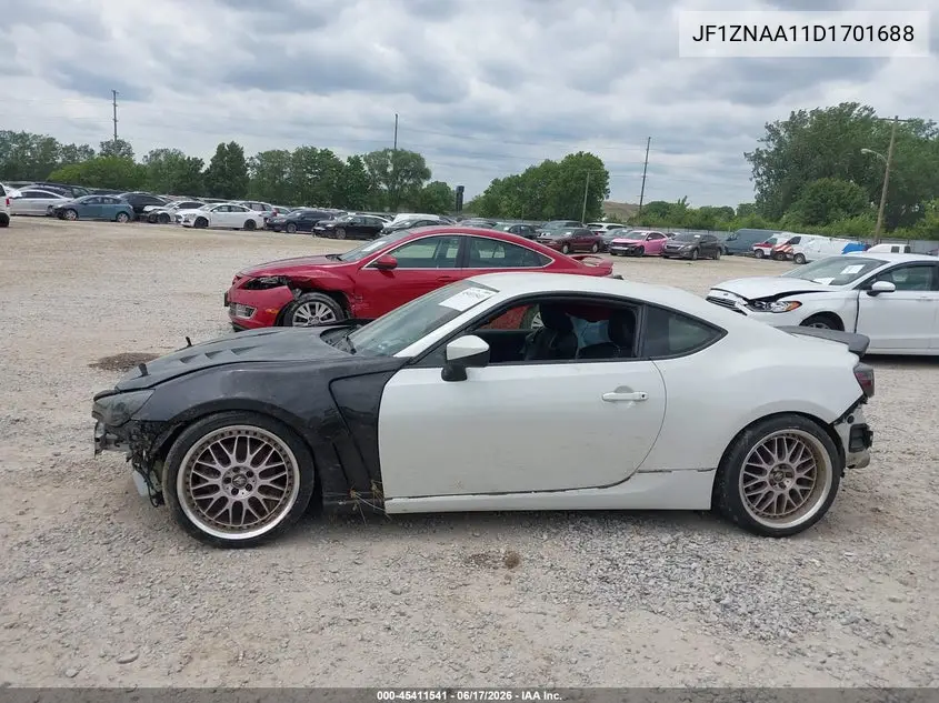 2013 Scion Fr-S VIN: JF1ZNAA11D1701688 Lot: 45411541