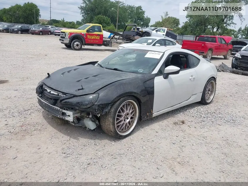 2013 Scion Fr-S VIN: JF1ZNAA11D1701688 Lot: 45411541