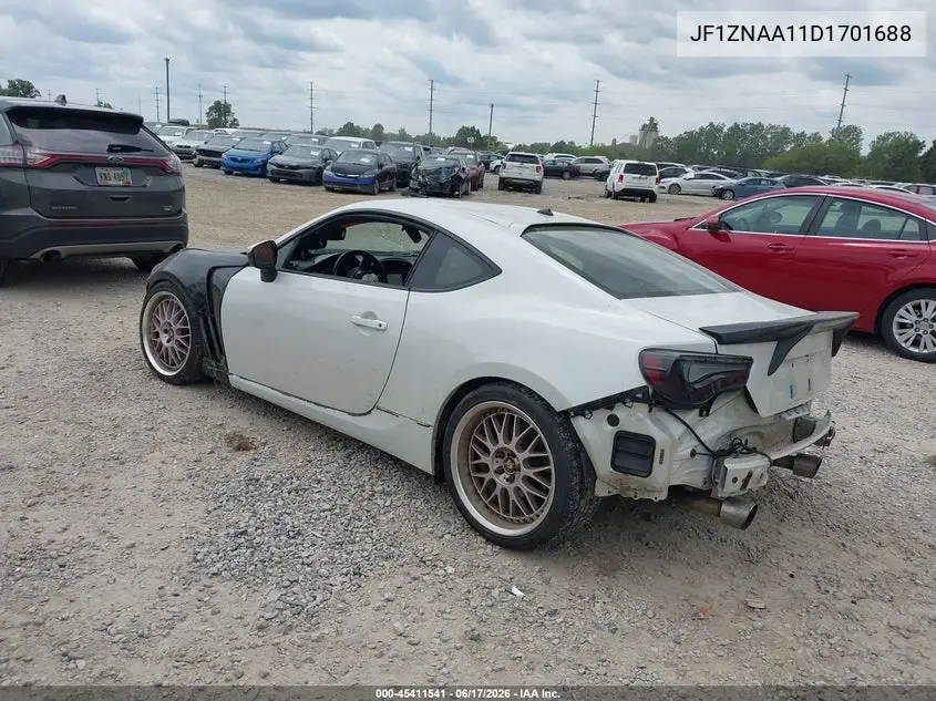 2013 Scion Fr-S VIN: JF1ZNAA11D1701688 Lot: 45411541