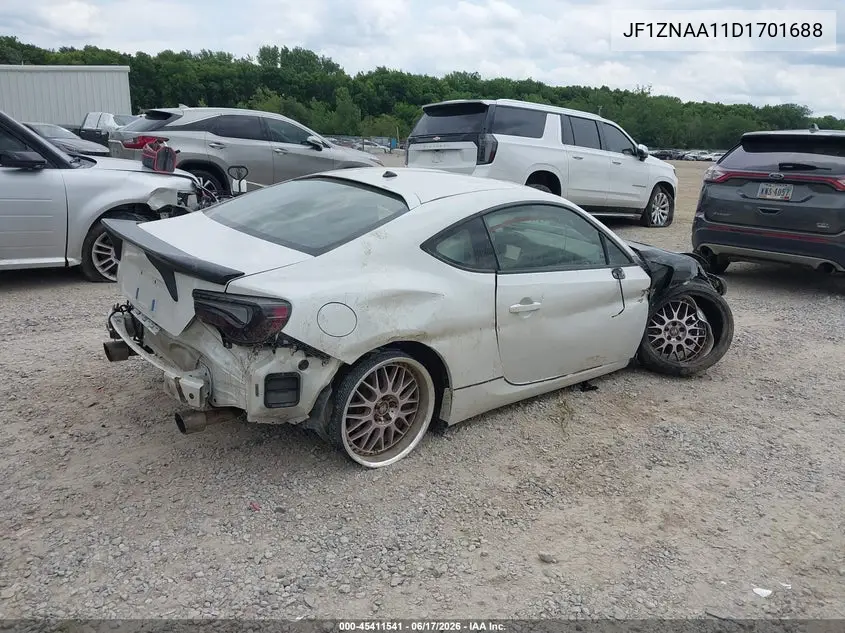 2013 Scion Fr-S VIN: JF1ZNAA11D1701688 Lot: 45411541