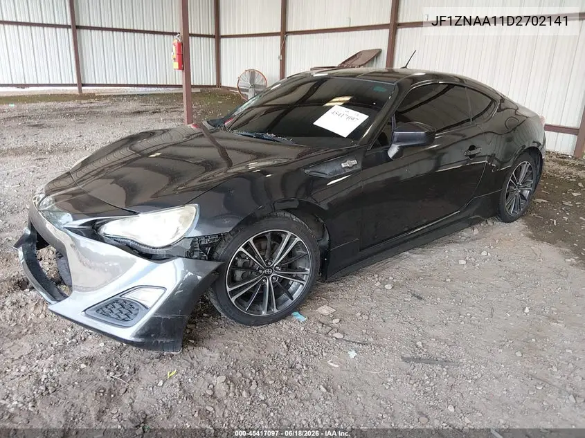 2013 Scion Fr-S VIN: JF1ZNAA11D2702141 Lot: 45417097