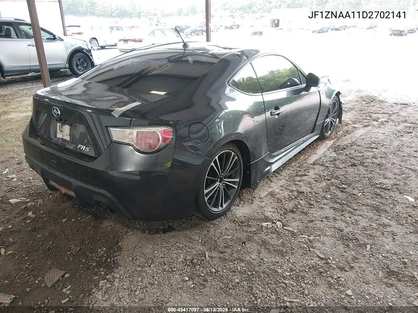 2013 Scion Fr-S VIN: JF1ZNAA11D2702141 Lot: 45417097