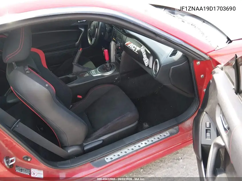 2013 Scion Fr-S VIN: JF1ZNAA19D1703690 Lot: 45432865