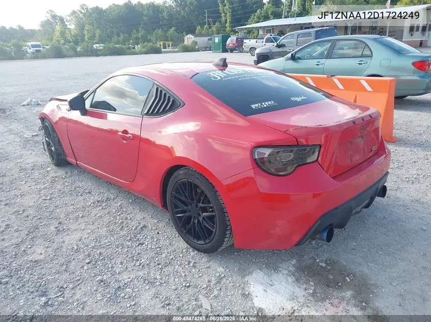 2013 Scion Fr-S VIN: JF1ZNAA12D1724249 Lot: 45474265