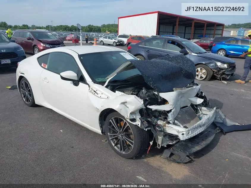 2013 Scion Fr-S VIN: JF1ZNAA15D2724692 Lot: 45507141