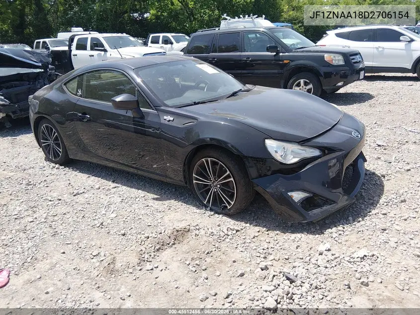 2013 Scion Fr-S VIN: JF1ZNAA18D2706154 Lot: 45512456