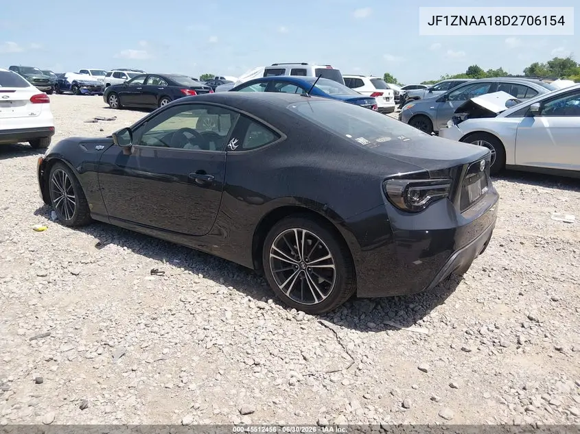 2013 Scion Fr-S VIN: JF1ZNAA18D2706154 Lot: 45512456
