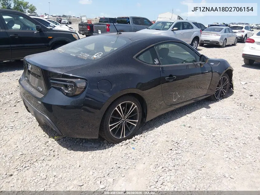 2013 Scion Fr-S VIN: JF1ZNAA18D2706154 Lot: 45512456