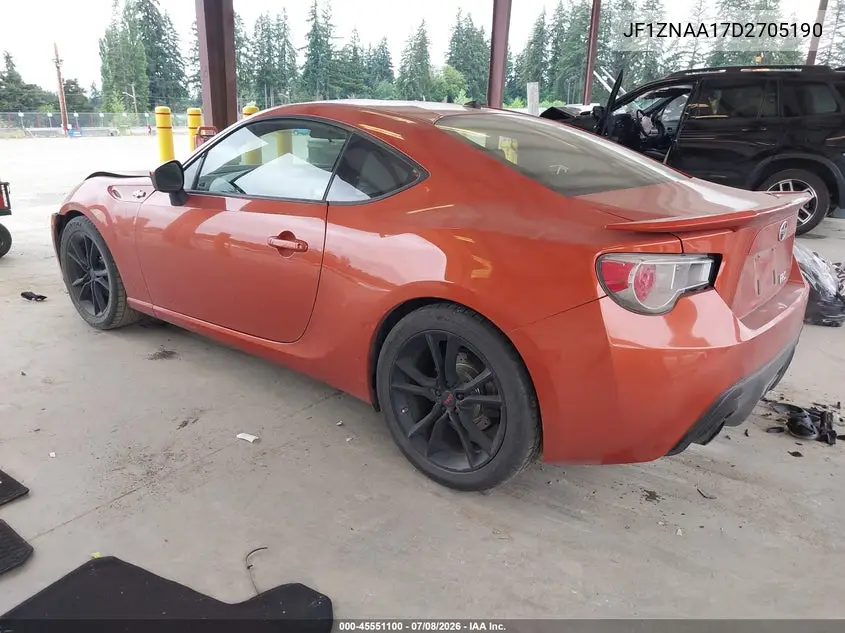 2013 Scion Fr-S VIN: JF1ZNAA17D2705190 Lot: 45551100
