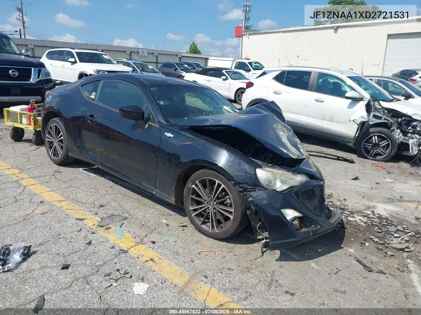 2013 Scion Fr-S VIN: JF1ZNAA1XD2721531 Lot: 45567022