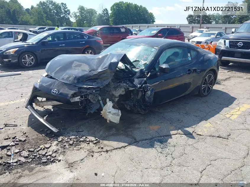 2013 Scion Fr-S VIN: JF1ZNAA1XD2721531 Lot: 45567022