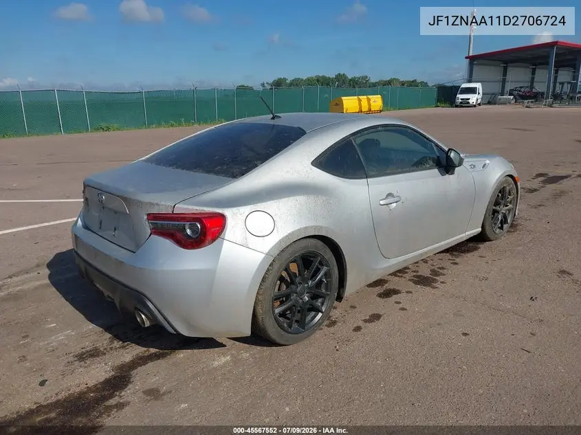 2013 Scion Fr-S VIN: JF1ZNAA11D2706724 Lot: 45567552