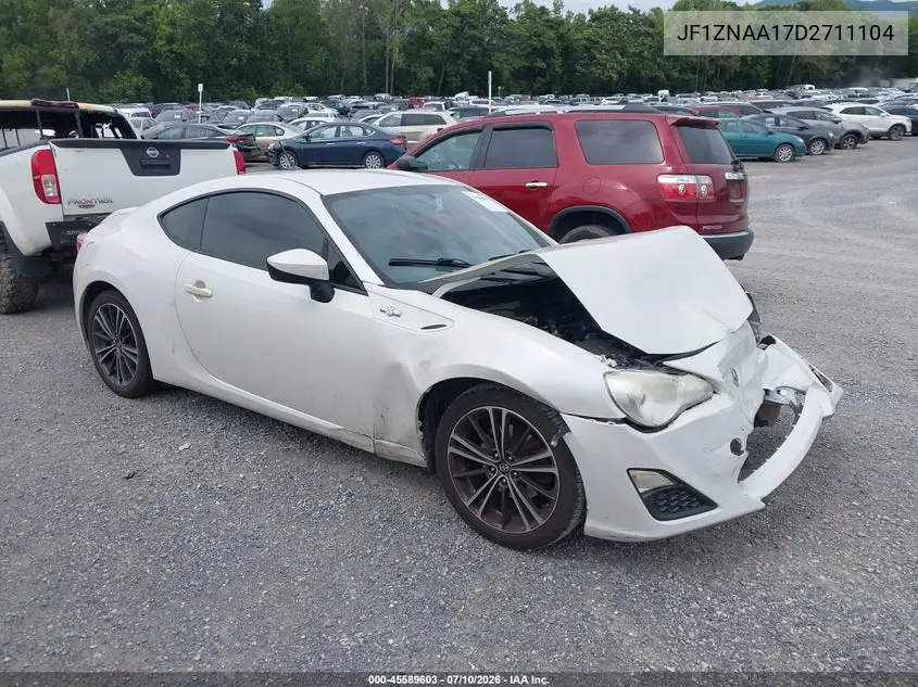2013 Scion Fr-S VIN: JF1ZNAA17D2711104 Lot: 45589603