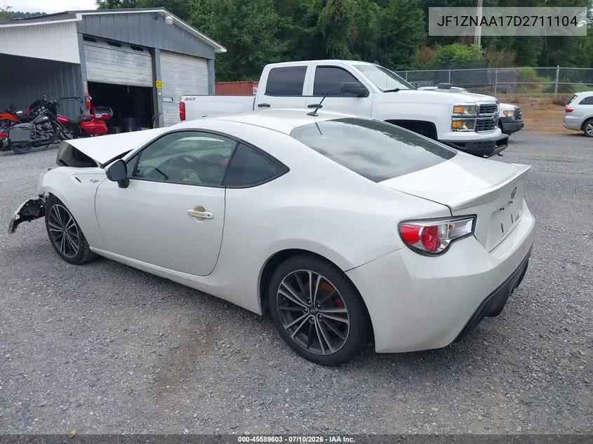 2013 Scion Fr-S VIN: JF1ZNAA17D2711104 Lot: 45589603