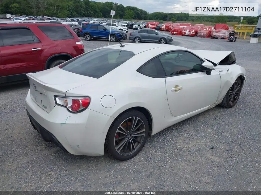2013 Scion Fr-S VIN: JF1ZNAA17D2711104 Lot: 45589603